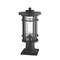 Z-Lite Jordan 1 Light Outdoor Pier Mounted Fixture, Black And Clear Seedy 570PHM-533PM-BK - alternate 3